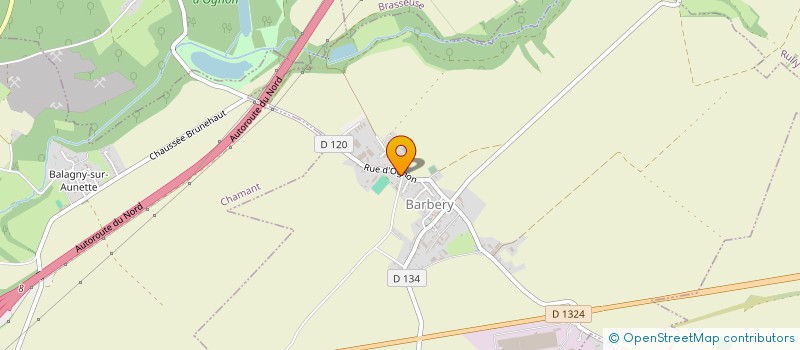 localisation de l'entreprise J.T.W.  BARBERY