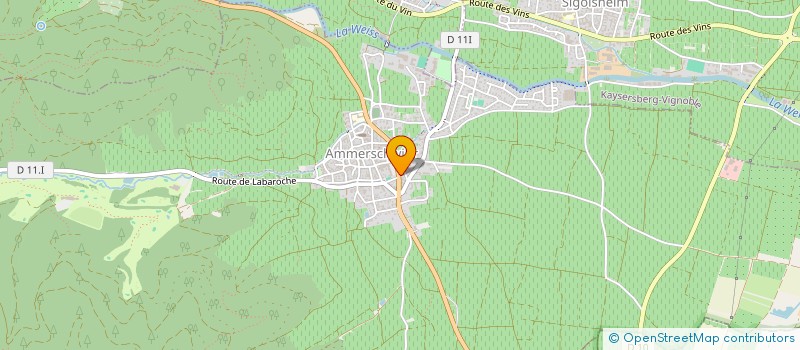 localisation de l'entreprise J. TEMPE - JESSEL à AMMERSCHWIHR
