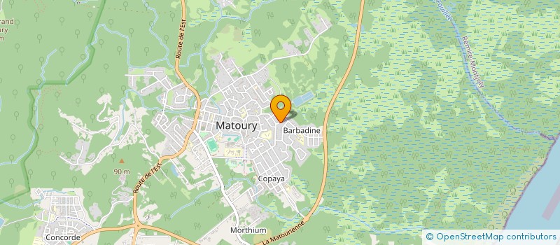 localisation de l'entreprise J'TERRASSE à MATOURY