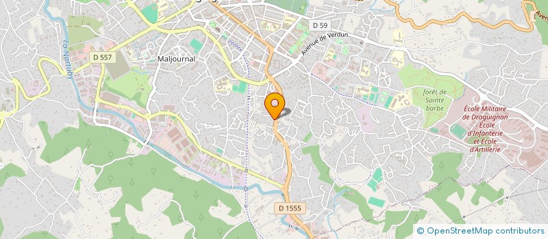 localisation de l'entreprise J.U.L  CUERS