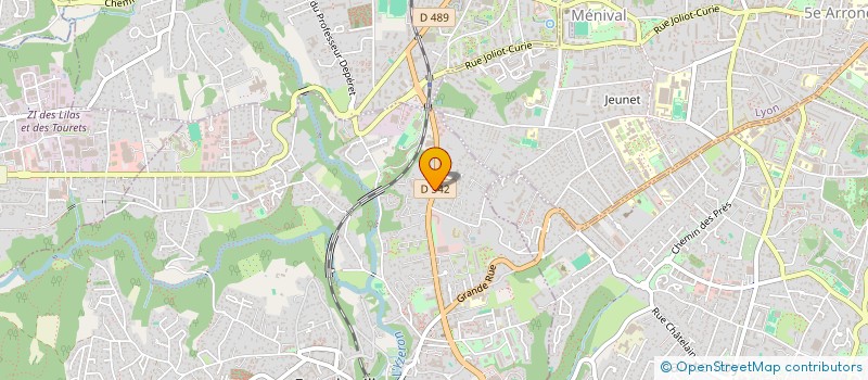 localisation de l'entreprise J V  FRANCHEVILLE