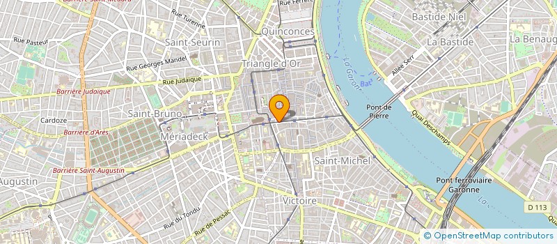 localisation de l'entreprise J.V.  SAINT-RAPHAEL