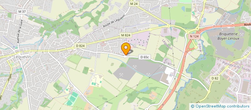 localisation de l'entreprise J'V' ALOES MARKETING  LEGUEVIN