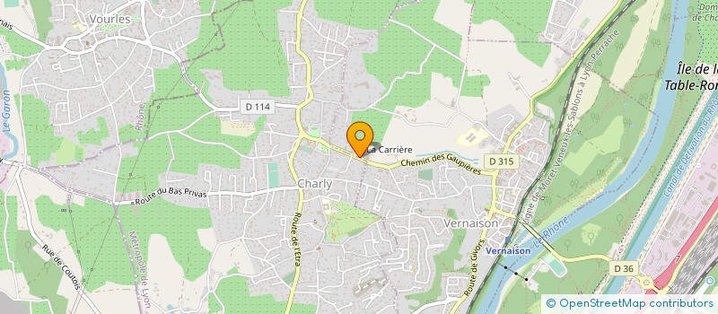 localisation de l'entreprise J V E RADIOCOMMUNICATIONS à VERNAISON