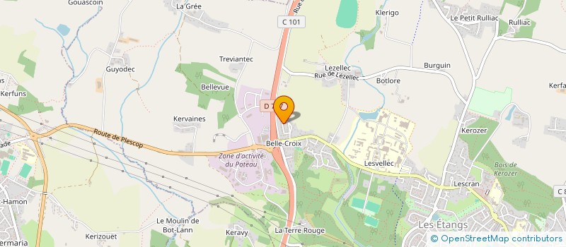 localisation de l'entreprise J.V.H. INVEST  SAINT-AVE