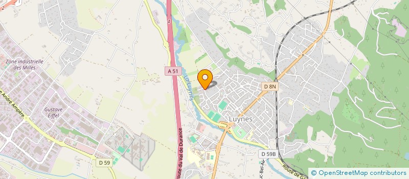 localisation de l'entreprise J.V.M INVEST  AIX EN PROVENCE