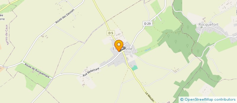 localisation de l'entreprise J.V. MACONNERIE & TRADITION NORMANDE  TERRES-DE-CAUX