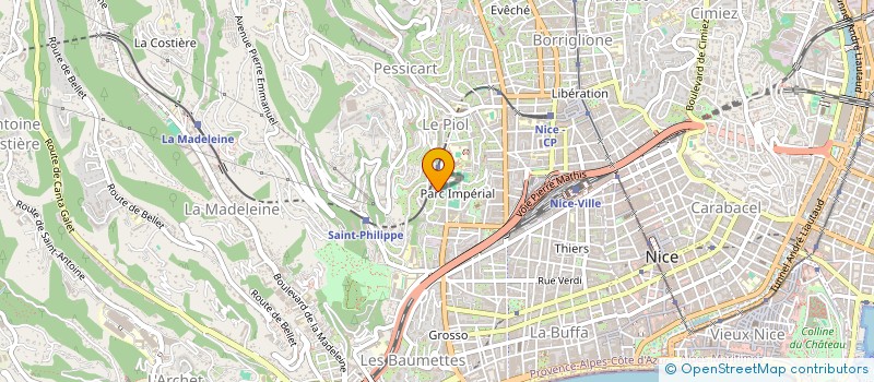 localisation de l'entreprise J & V SOLUTIONS à NICE