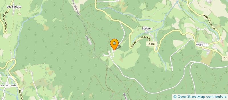 localisation de l'entreprise J V TP  DEUX-GROSNES