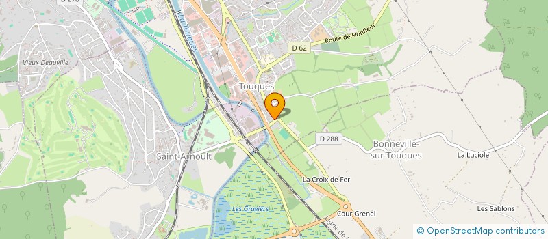 localisation de l'entreprise J.VIEIRA PATRIMOINE  TOUQUES