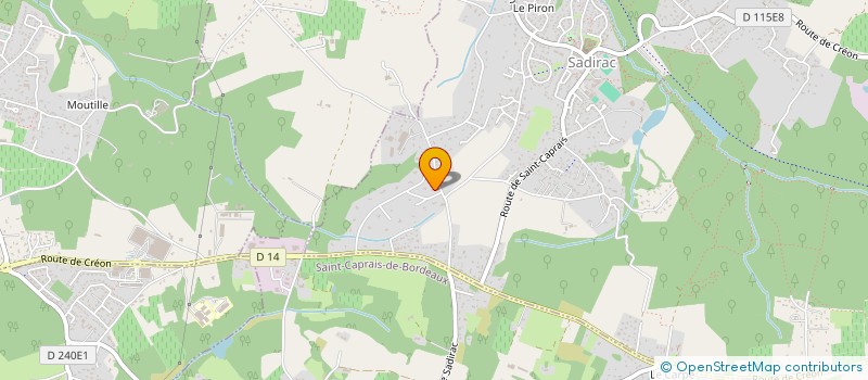 localisation de l'entreprise J.W FAMILLY  SADIRAC