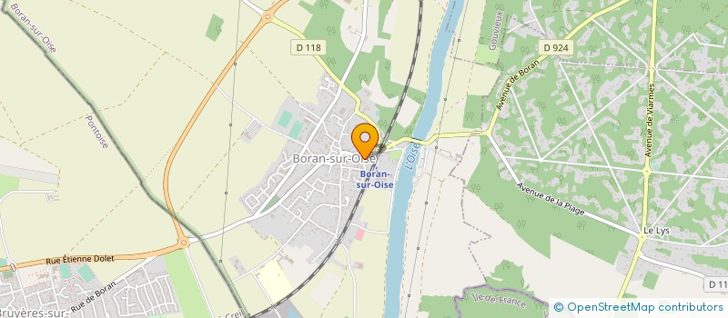 localisation de l'entreprise J. WERMEER INTERNATIONAL à BORAN-SUR-OISE
