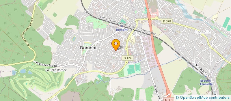 localisation de l'entreprise J.Y ELEC RENOV  DOMONT