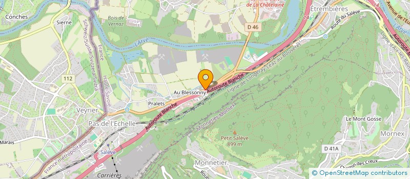 localisation de l'entreprise J.Y.P.  ETREMBIERES