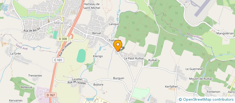 localisation de l'entreprise J.Y.S.Y.  SAINT-AVE