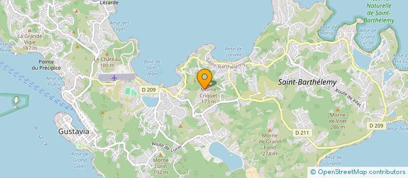 localisation de l'entreprise J Y T CERAMM à SAINT BARTHELEMY