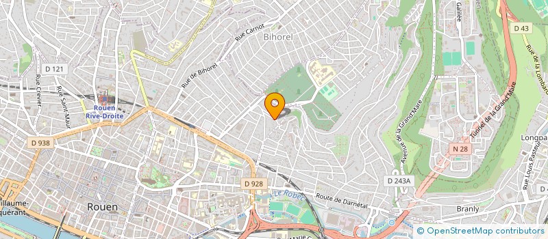 localisation de l'entreprise J'Y VAIS  ROUEN