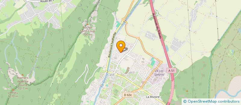 localisation de l'entreprise J110 à PESSAC