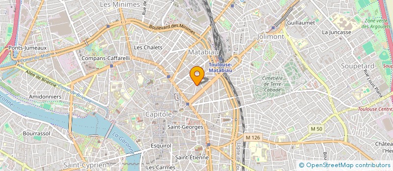 localisation de l'entreprise J2 à TOULOUSE