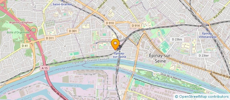 localisation de l'entreprise J2 ALIMENTATION à EPINAY-SUR-SEINE