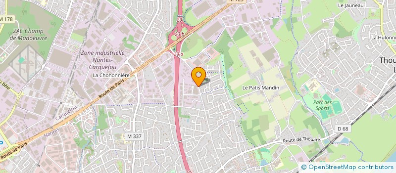 localisation de l'entreprise J2 AMC  SAINTE-LUCE-SUR-LOIRE