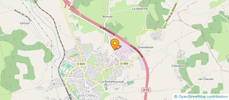 localisation de l'entreprise J2 PATRIMOINE  SAINT-CHELY-D'APCHER