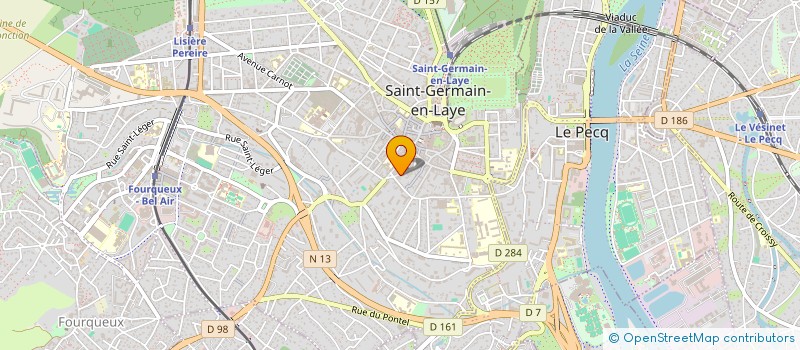 localisation de l'entreprise J2A à SAINT-GERMAIN-EN-LAYE