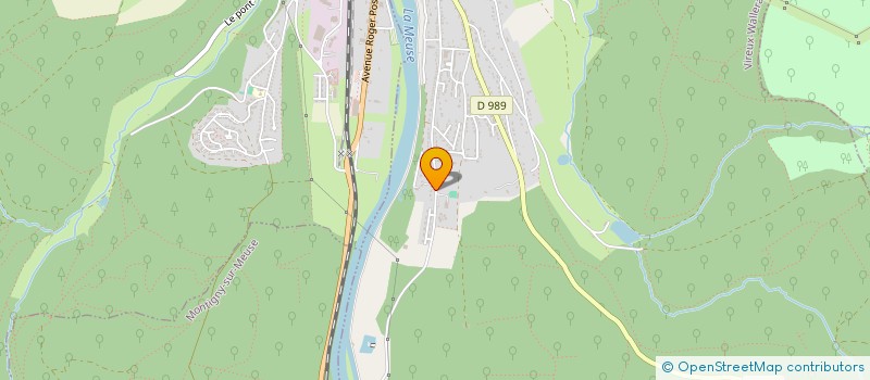 localisation de l'entreprise J2A AUDRAN  VIREUX-WALLERAND