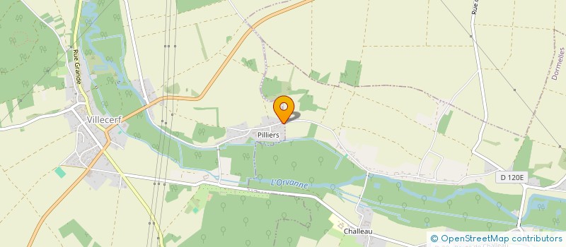 localisation de l'entreprise J2AG  VILLECERF