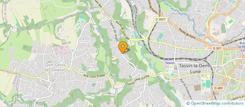 localisation de l'entreprise J2AS CONSEIL  TASSIN-LA-DEMI-LUNE