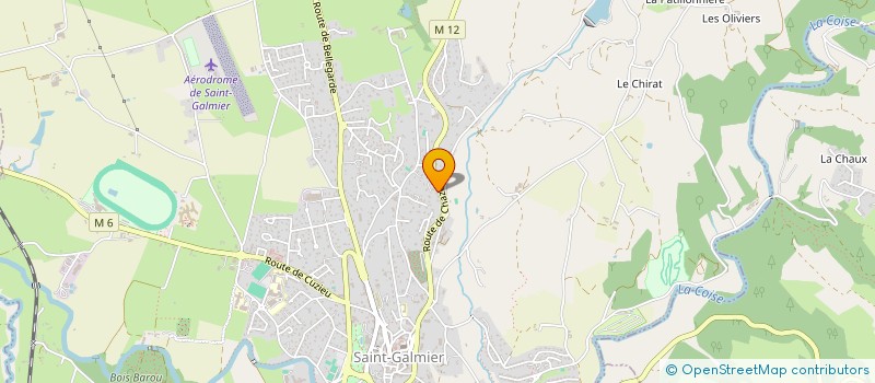 localisation de l'entreprise J2ASLJ  SAINT-GALMIER