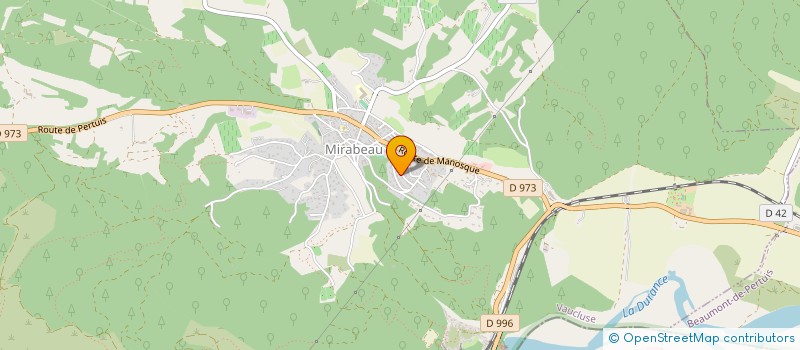 localisation de l'entreprise J2B  MIRABEAU