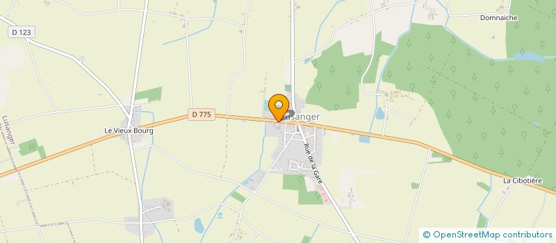 localisation de l'entreprise J2B 44  SAINT-SULPICE-DES-LANDES