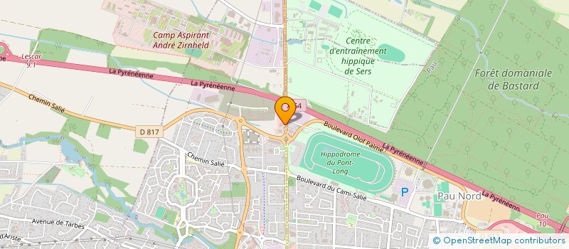 localisation de l'entreprise J2B  LONS