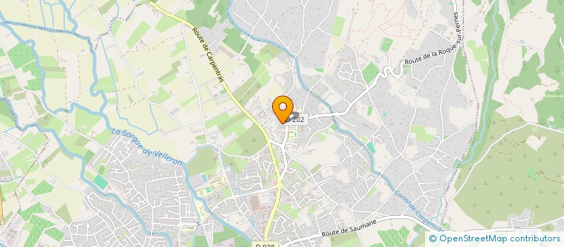 localisation de l'entreprise J2B 84 à L'ISLE-SUR-LA-SORGUE