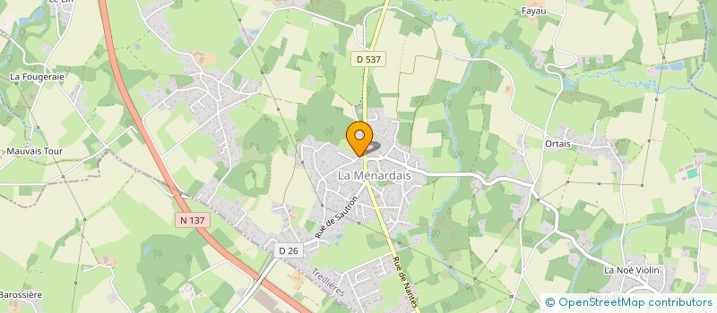 localisation de l'entreprise J2B MURS-ERIGNE  TREILLIERES