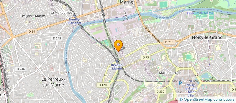 localisation de l'entreprise J2B SOLUTIONS  BRY-SUR-MARNE