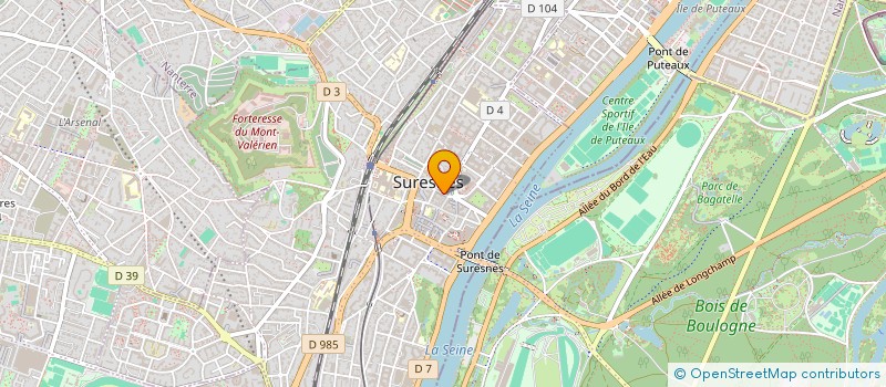 localisation de l'entreprise J2BC-SAS à SURESNES
