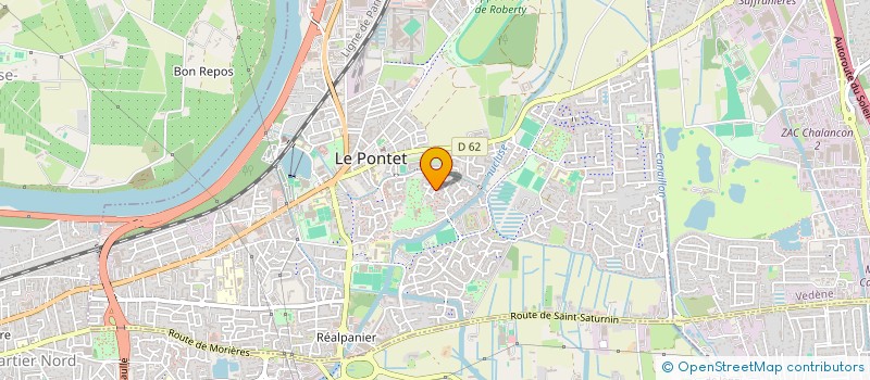 localisation de l'entreprise J2BI CONSULTING à LE PONTET