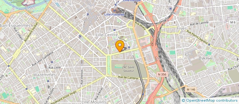 localisation de l'entreprise J2BMS à LILLE