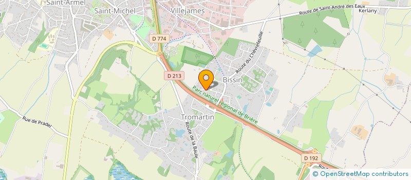 localisation de l'entreprise J2C  GUERANDE