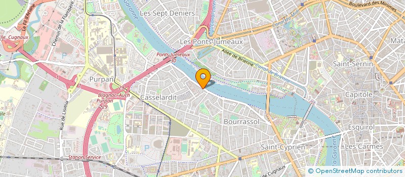 localisation de l'entreprise J2C à TOULOUSE
