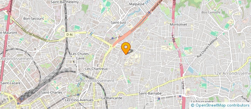 localisation de l'entreprise J2C  MARSEILLE