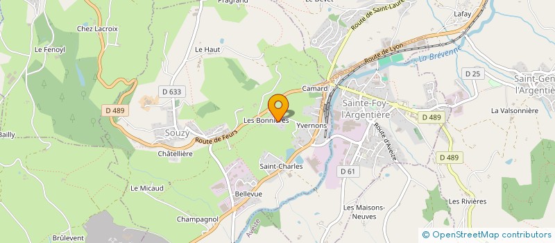 localisation de l'entreprise J2C CONSEIL  SOUZY