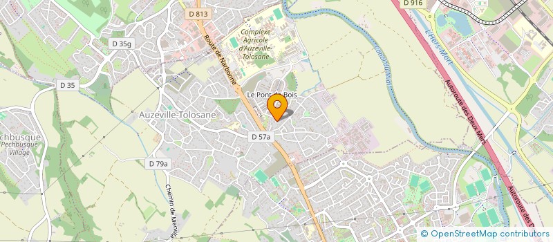 localisation de l'entreprise J2C CONSEILS  AUZEVILLE-TOLOSANE