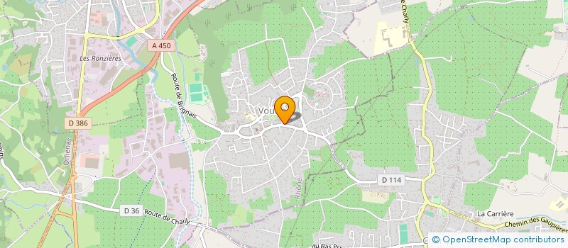 localisation de l'entreprise J2C INFORMATIQUE  VOURLES