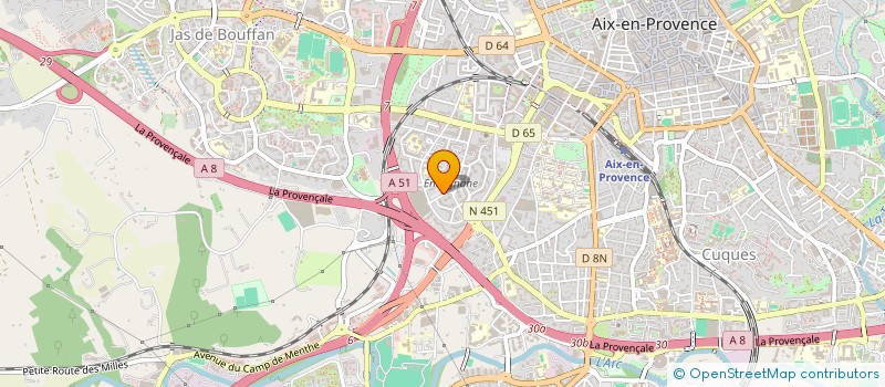 localisation de l'entreprise J2C JEROME CHABRAN CONSEIL à AIX-EN-PROVENCE