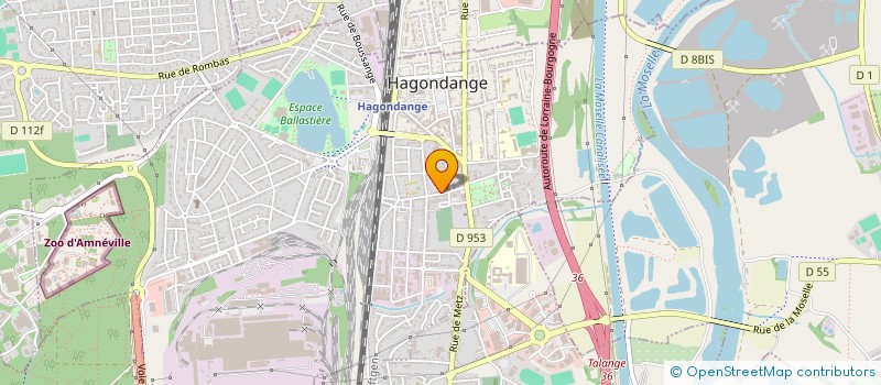 localisation de l'entreprise J2C WAGNER ET MAROCK à HAGONDANGE