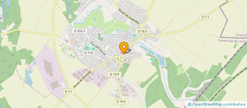 localisation de l'entreprise J2C3D à AUNEAU-BLEURY-SAINT-SYMPHORIEN