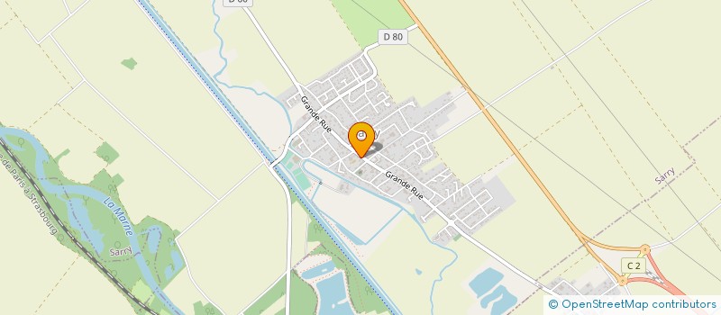 localisation de l'entreprise J2CHM  SARRY